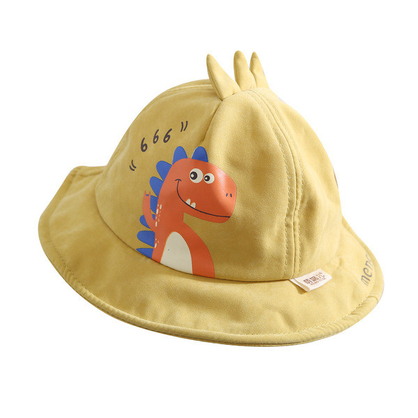 Pălărie pentru copii cu aplicație colorată și element 3D în mai multe culori