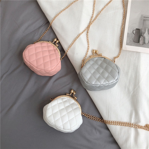 Geanta mica de dama in trei culori cu maner metalic