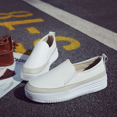 Pantofi casual dama cu talpa plate in patru culori