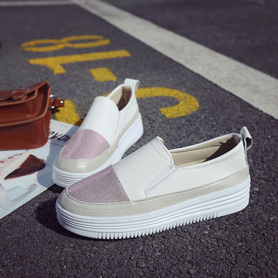 Pantofi casual dama cu talpa plate in patru culori