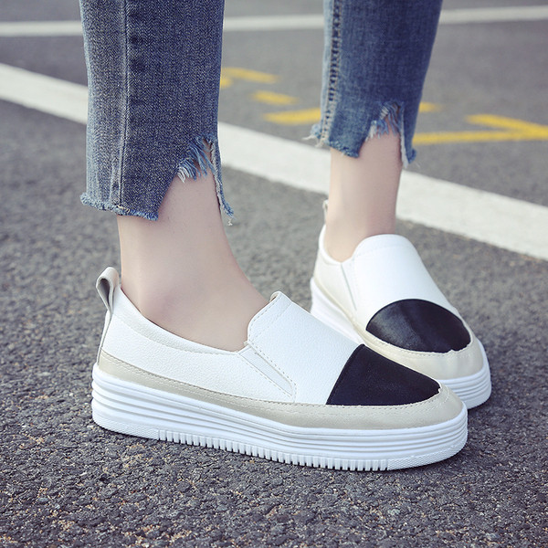 Pantofi casual dama cu talpa plate in patru culori