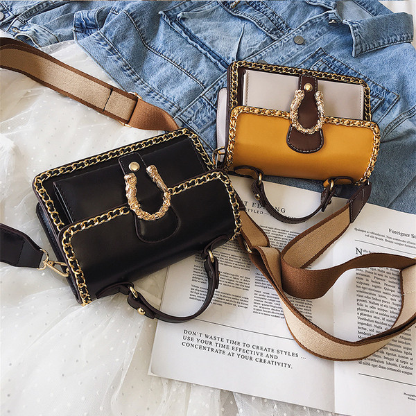 Geanta de dama eleganta cu decor metalic in trei culori