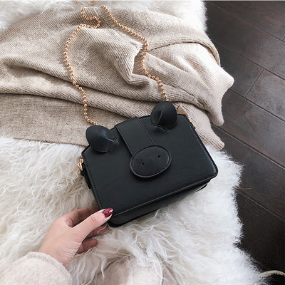 Geanta de dama moderna cu element 3D in diferite culori