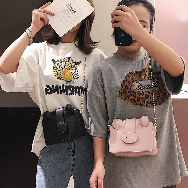 Geanta de dama moderna cu element 3D in diferite culori