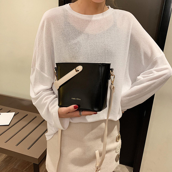 Geanta de dama din piele cu manere lungi si scurte in mai multe culori