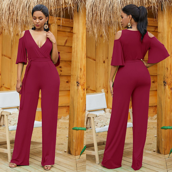 Model nou de salopeta dama cu umerii goi in mai multe culori