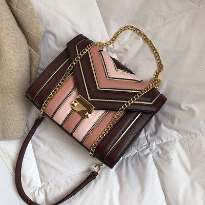 Geanta de dama eleganta cu decor metalic in trei culori