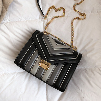 Geanta de dama eleganta cu decor metalic in trei culori