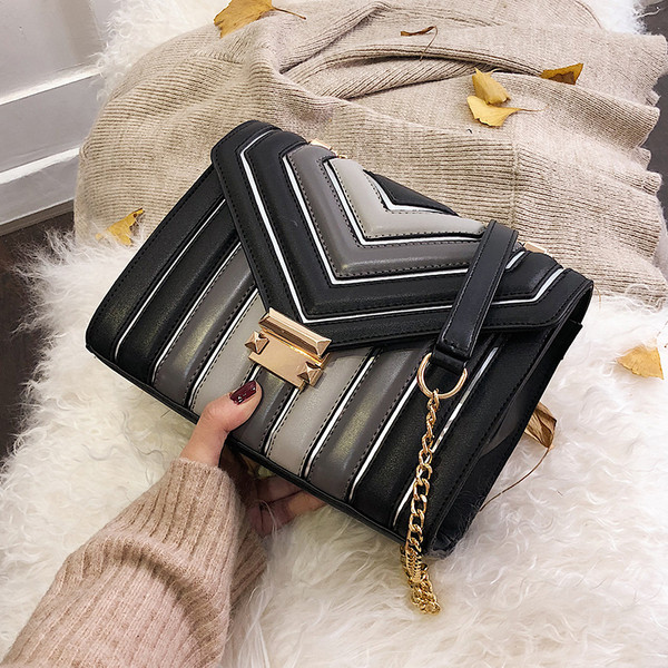 Geanta de dama eleganta cu decor metalic in trei culori