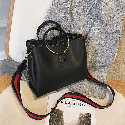 Geanta de dama din piele in trei culori