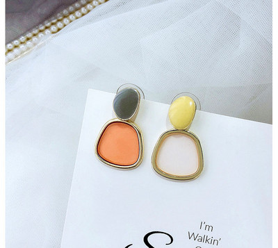 Cercei eleganti de dama - in doua culori