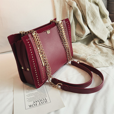 Geanta de dama din piele ecologica in trei culori