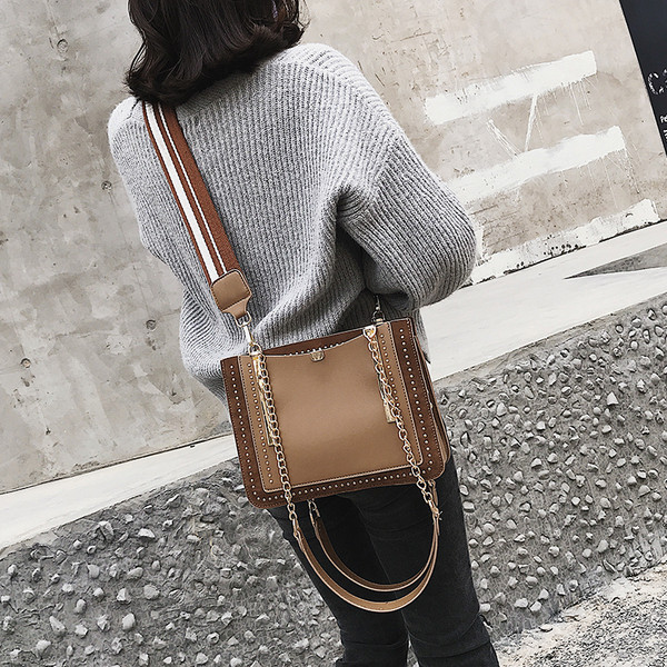 Geanta de dama din piele ecologica in trei culori