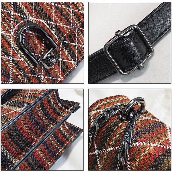 Geanta de dama cu inchidere metalica in doua culori