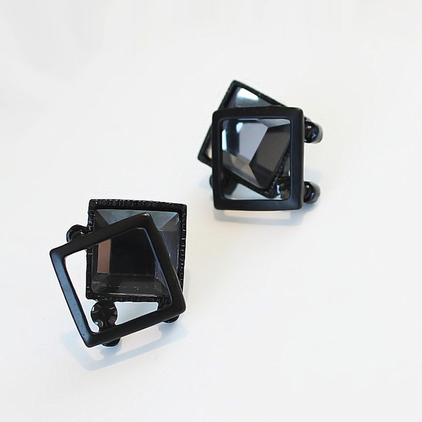 Cercei casual dama in negru