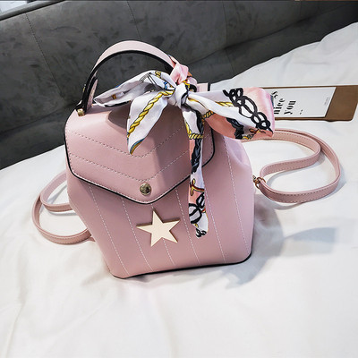 Rucsac de dama cu decor metalic in trei culori