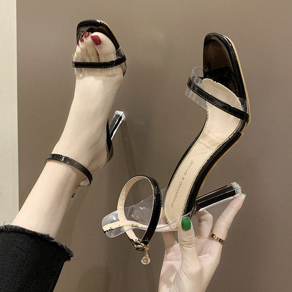 Sandale de dama elegante cu toc in mai multe culori