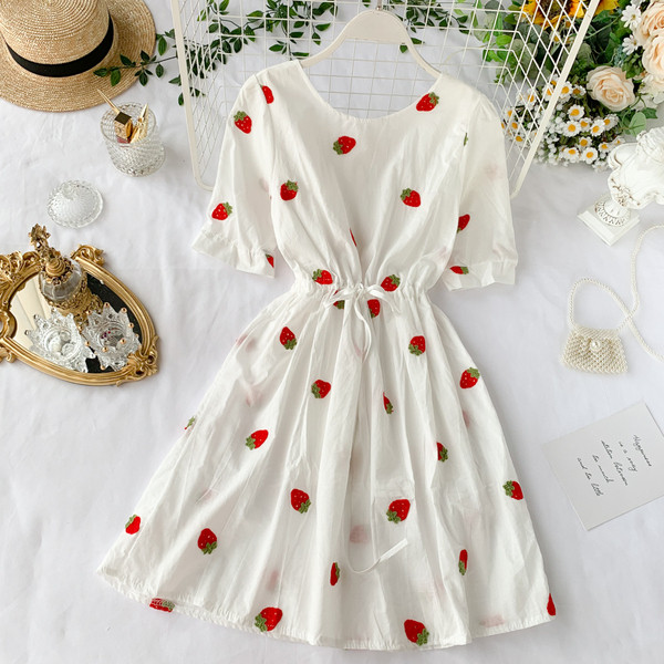 Rochie de dama cu maneca scurta in mai multe culori