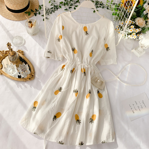 Rochie de dama cu maneca scurta in mai multe culori