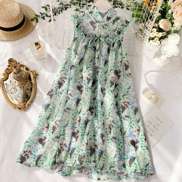 Rochie de dama colorata cu decolteu O