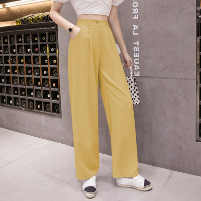 Pantaloni moderni de dama cu buzunare - in mai multe culori