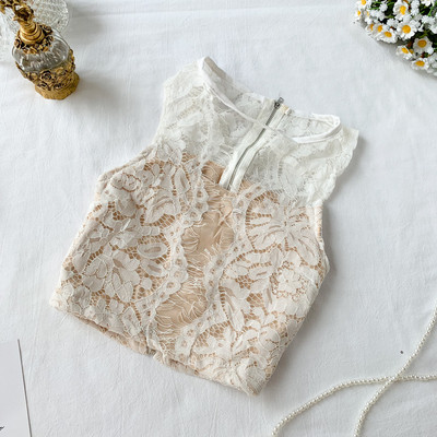 Top scurt de dama modern cu fermoar in trei culori