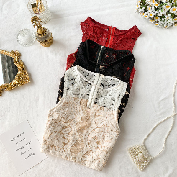 Top scurt de dama modern cu fermoar in trei culori