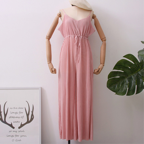 Salopeta de dama moderna cu bretele in verde, roz, negru si maro