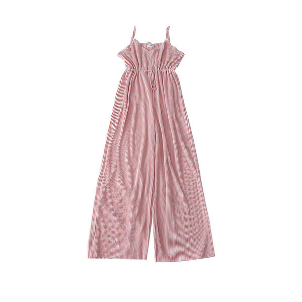 Salopeta de dama moderna cu bretele in verde, roz, negru si maro