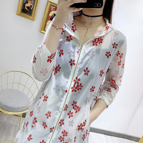 Geaca de dama primavara-toamna cu maneci lungi si fermoar