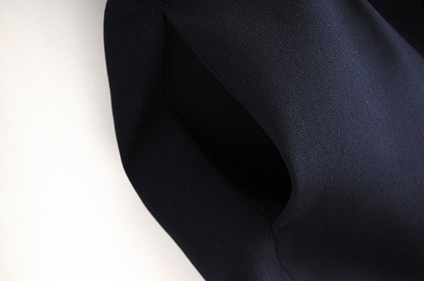 Jachetă elegantă de damă, cu legături în talie, în negru