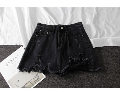 Fusta casual dama din denim in patru culori