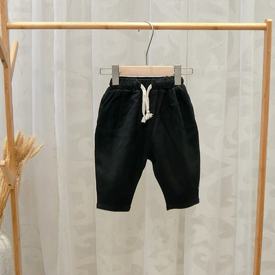 Pantaloni copii pentru baieti cu buzunare - trei culori