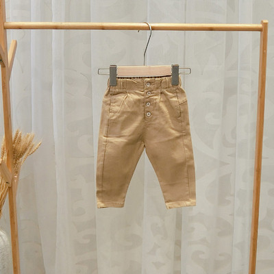 Нов модел детски панталони в черен и кафяв цвят за момчета