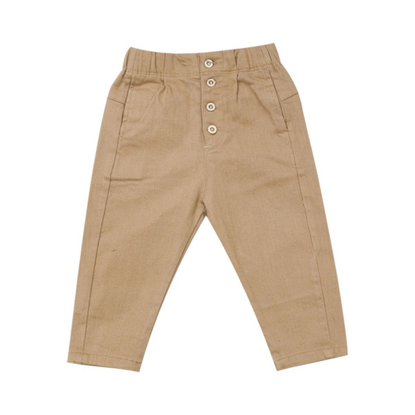 Нов модел детски панталони в черен и кафяв цвят за момчета