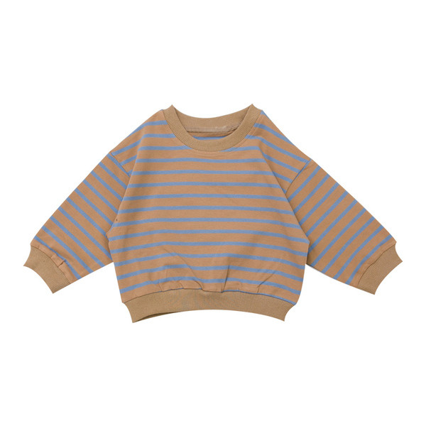 Hanorac zilnic pentru copii cu dungi în trei culori pentru băieți