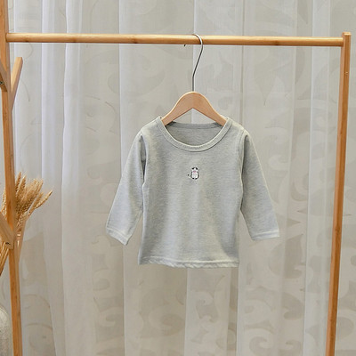 Bluza casual pentru copii pentru baieti cu decolteu O in mai multe culori