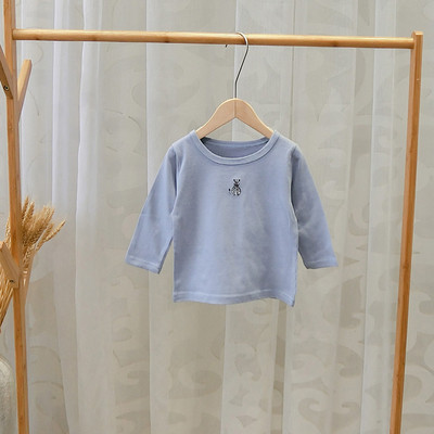 Bluza casual pentru copii pentru baieti cu decolteu O in mai multe culori