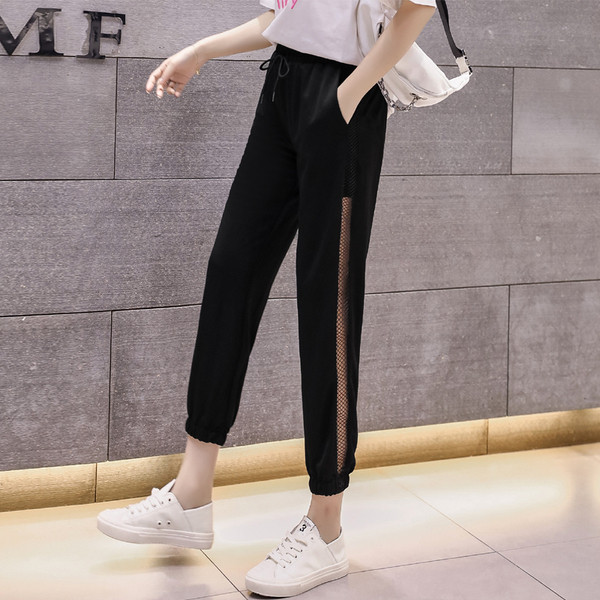 Pantaloni casual dama in negru