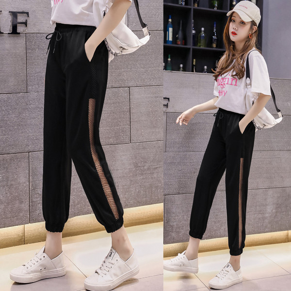 Pantaloni casual dama in negru
