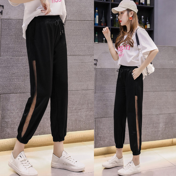 Pantaloni casual dama in negru