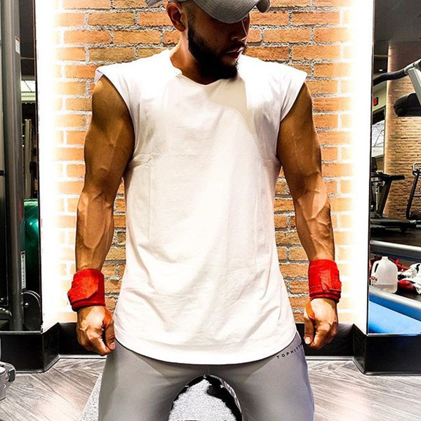 Tricou casual barbatesc model simplu alb-negru