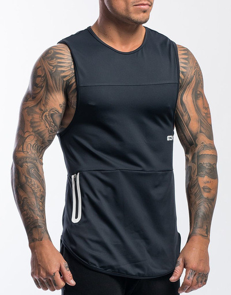 Maieu sport pentru bărbați cu buzunar în patru culori