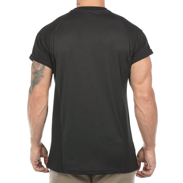 Tricou casual barbatesc cu decolteu O si maneci scurte in mai multe culori