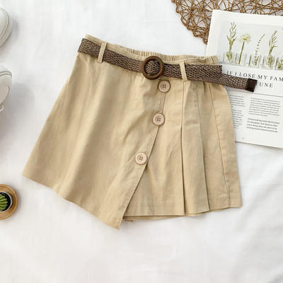 Модерни  дамски  къси панталони  с колан в  няколко  цвята