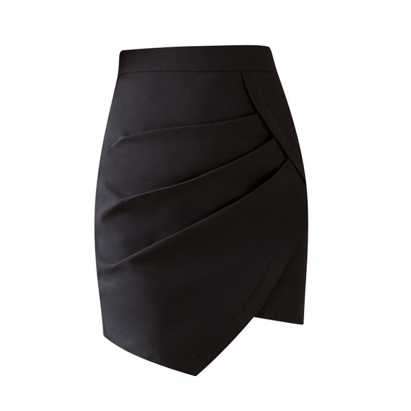 Fusta de dama actuala in alb-negru