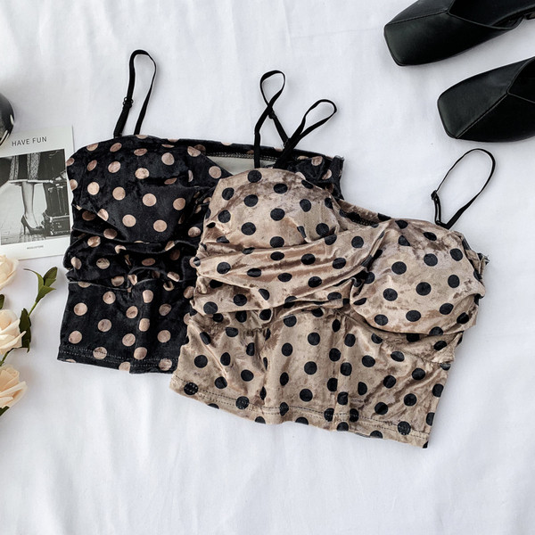 Top de damă din catifea în mai multe culori