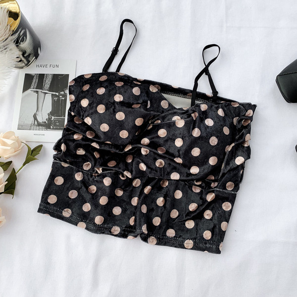 Top de damă din catifea în mai multe culori