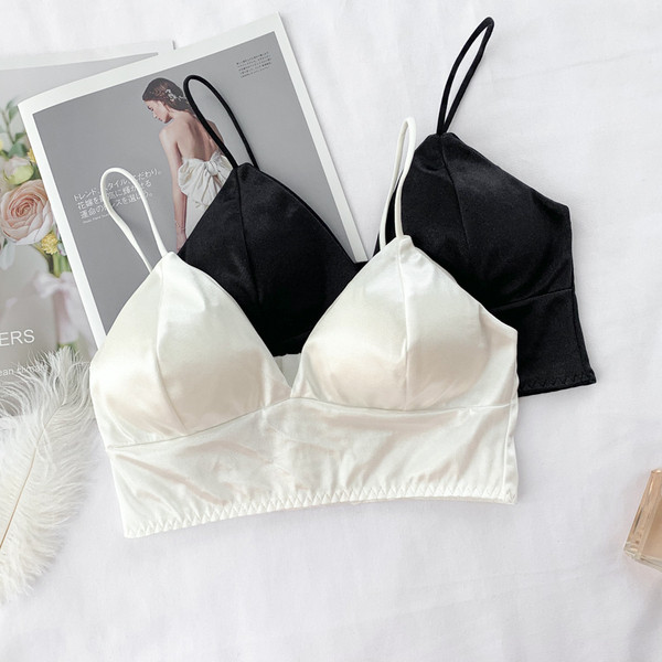 Bustiera dama in alb si negru