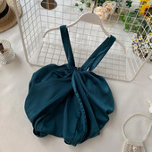 Maieu modern de damă cu bretele în trei culori